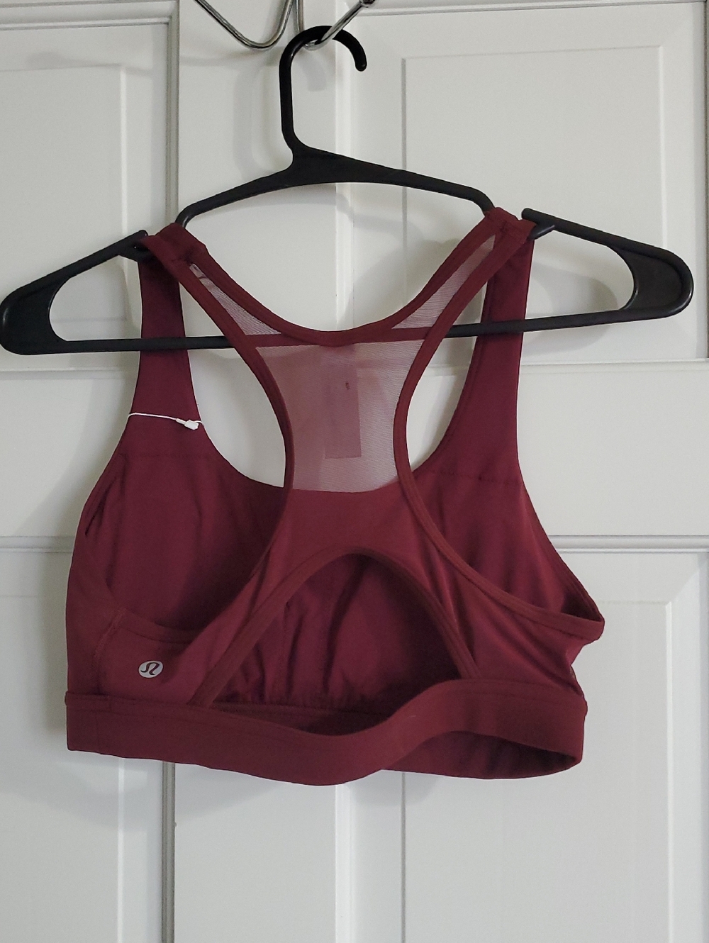 NWT Lululemon Wunder Train Mesh Racerback Sports Bra Sz 6 Bay Breeze - Picture 3 of 4